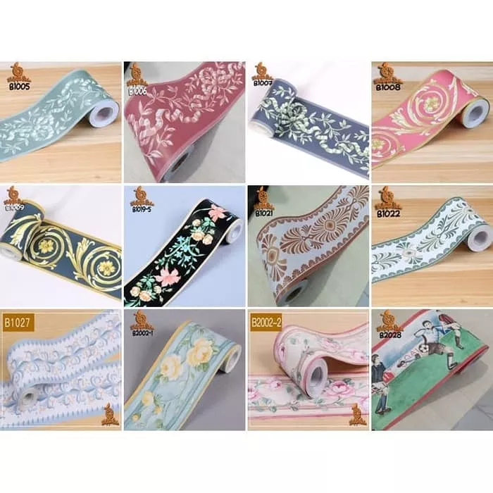Detail Border Wallpaper Dinding Nomer 25