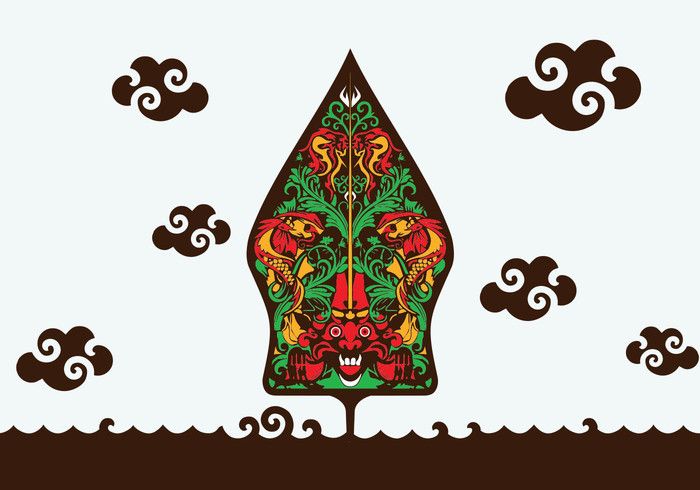 Detail Border Wayang Nomer 4