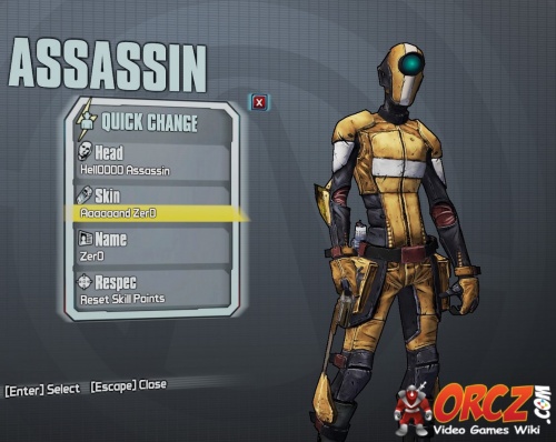 Detail Borderlands 2 Zero Nomer 58
