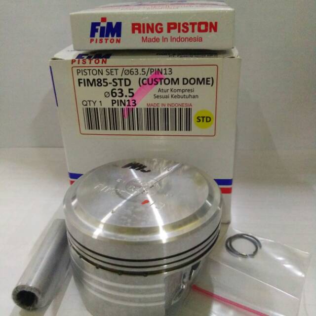 Detail Bore Up Jupiter Z Piston Sonic Nomer 35