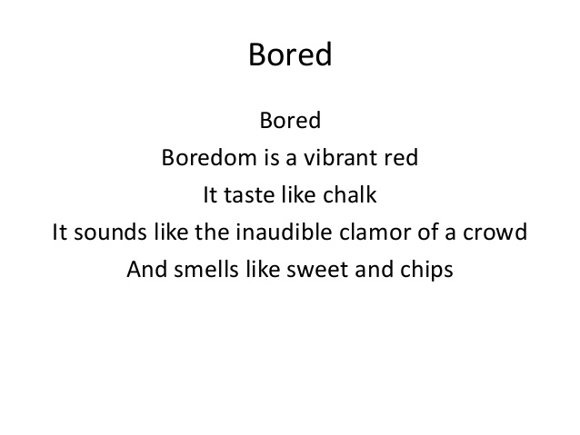 Bored Poems Quotes - KibrisPDR
