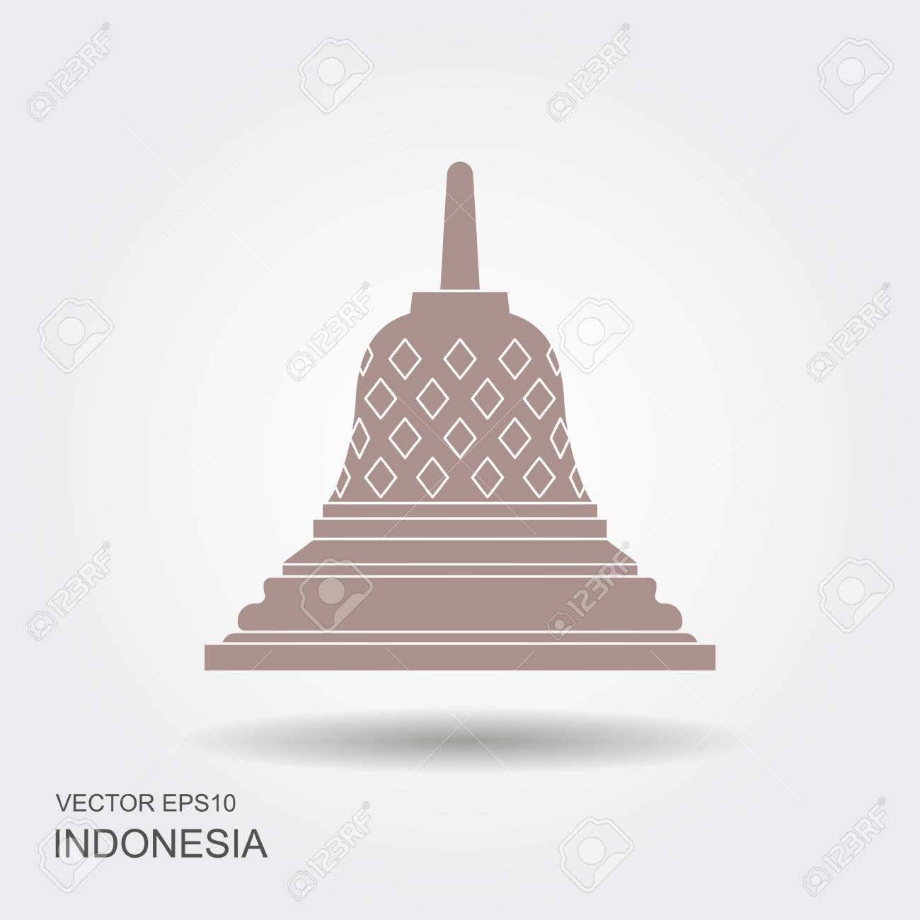 Download Borobudur Vector Png Nomer 19