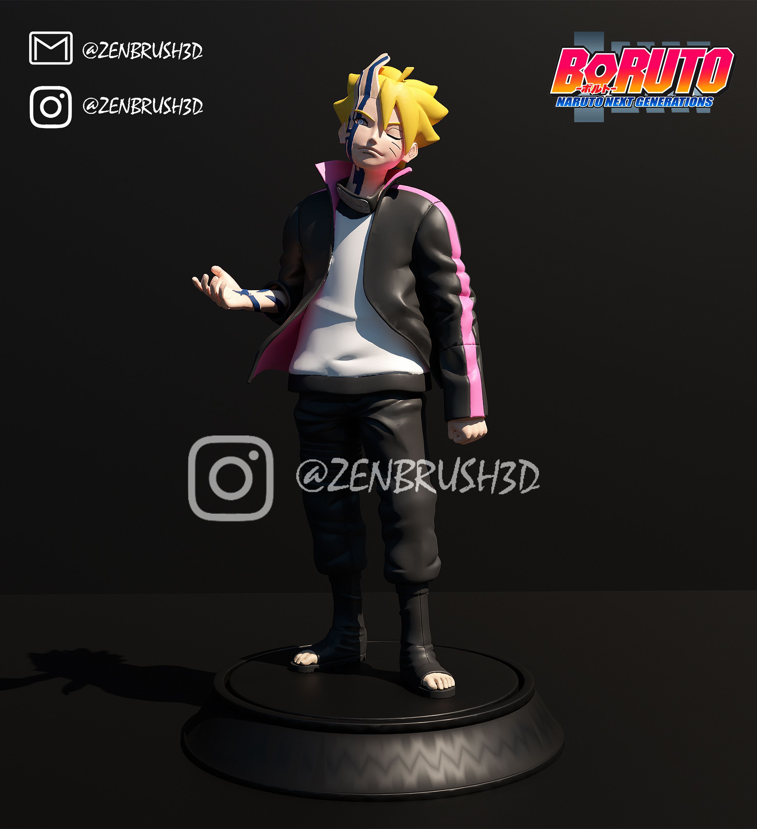 Detail Boruto 3d Nomer 9