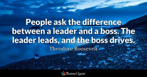 Detail Boss And Leader Difference Quotes Nomer 29