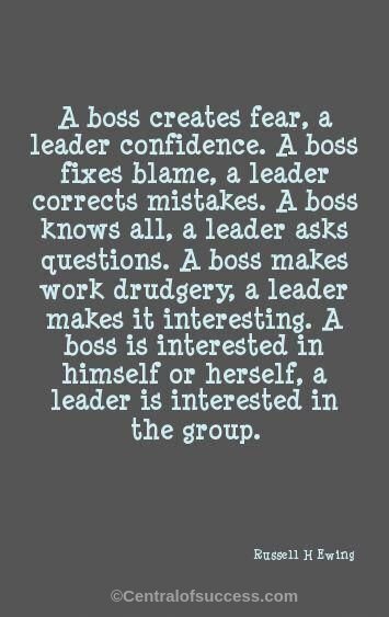 Detail Boss And Leader Difference Quotes Nomer 40