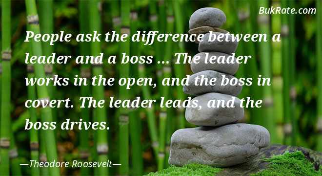 Detail Boss And Leader Difference Quotes Nomer 42