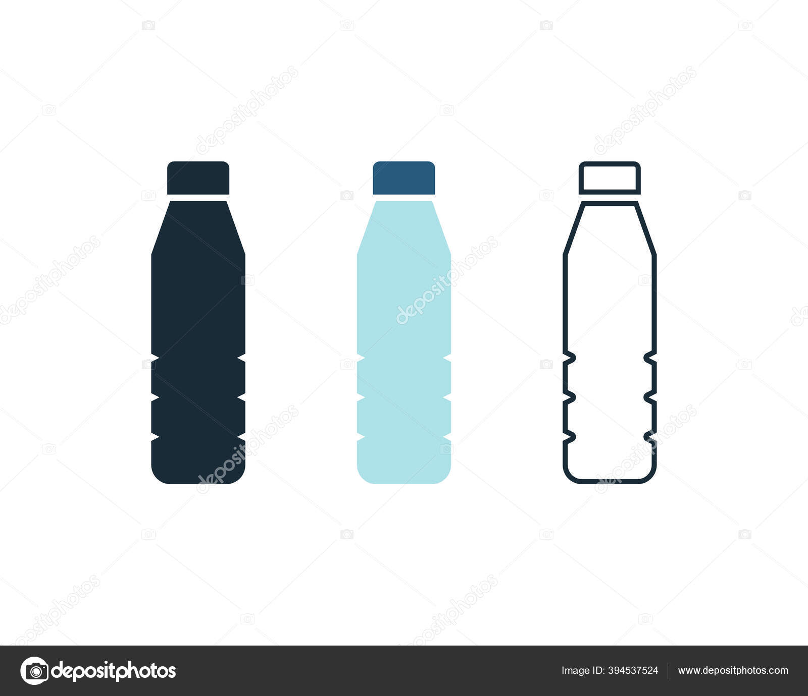 Botol Minum Vector - KibrisPDR