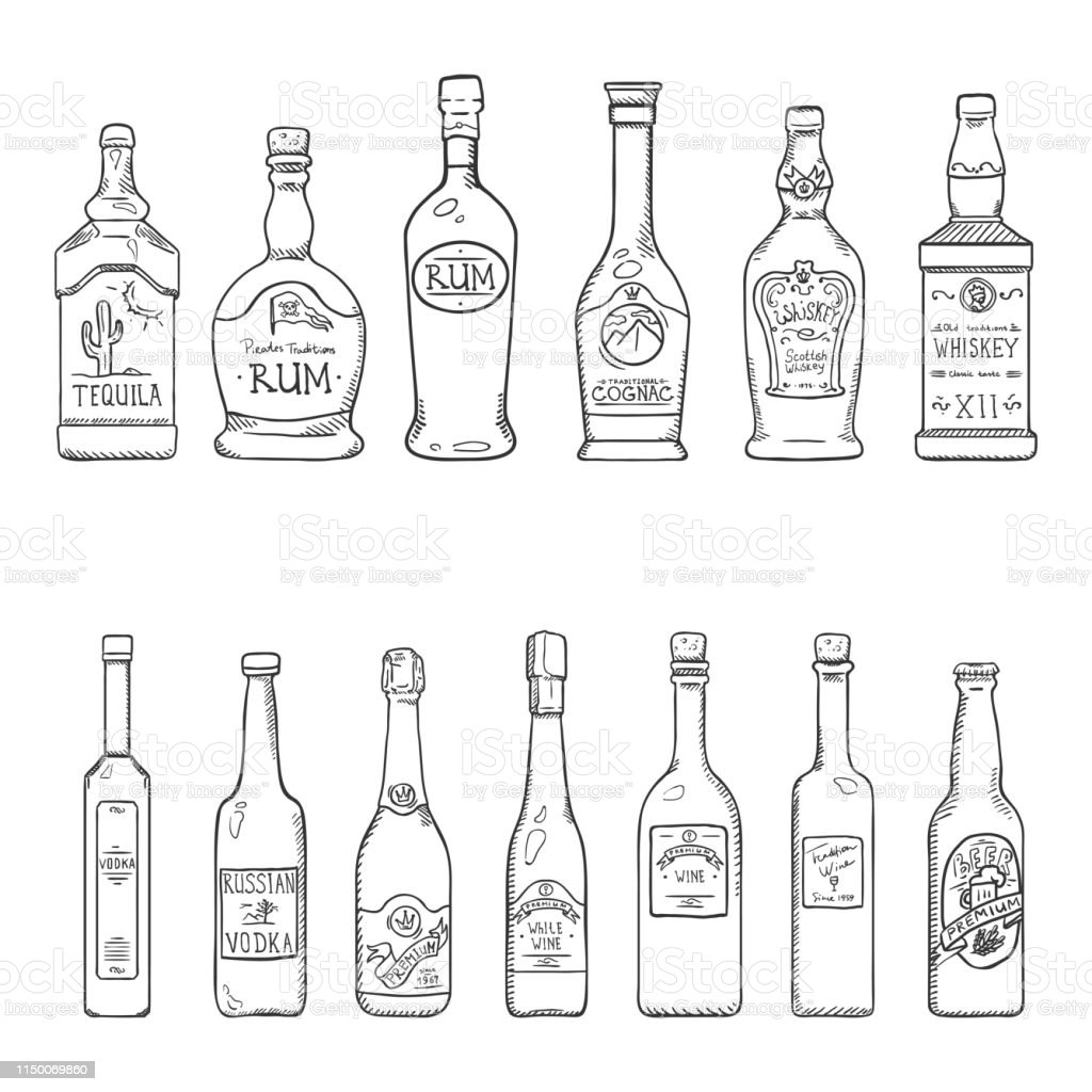 Detail Botol Minuman Vector Nomer 17