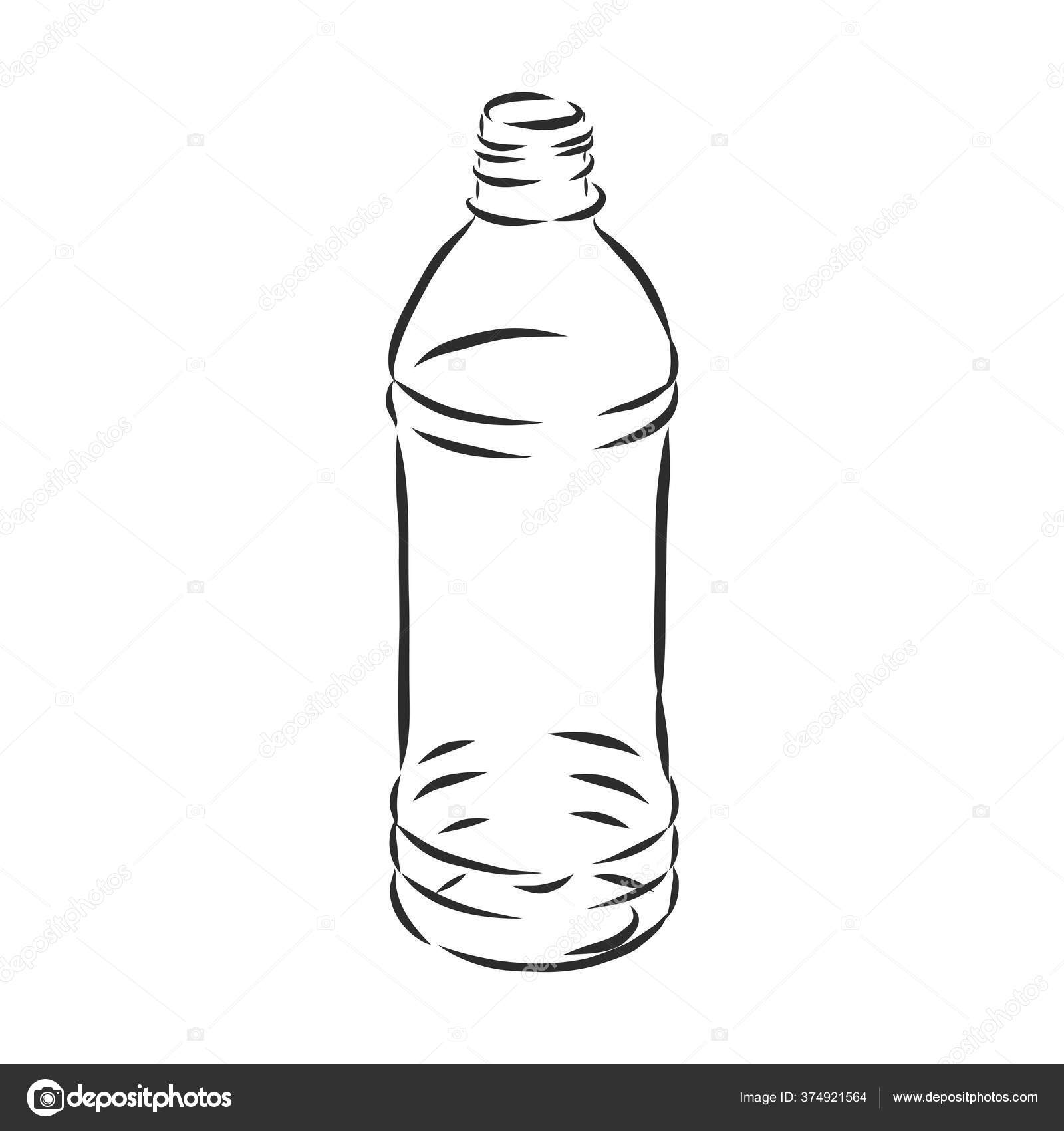 Detail Botol Plastik Vector Nomer 3