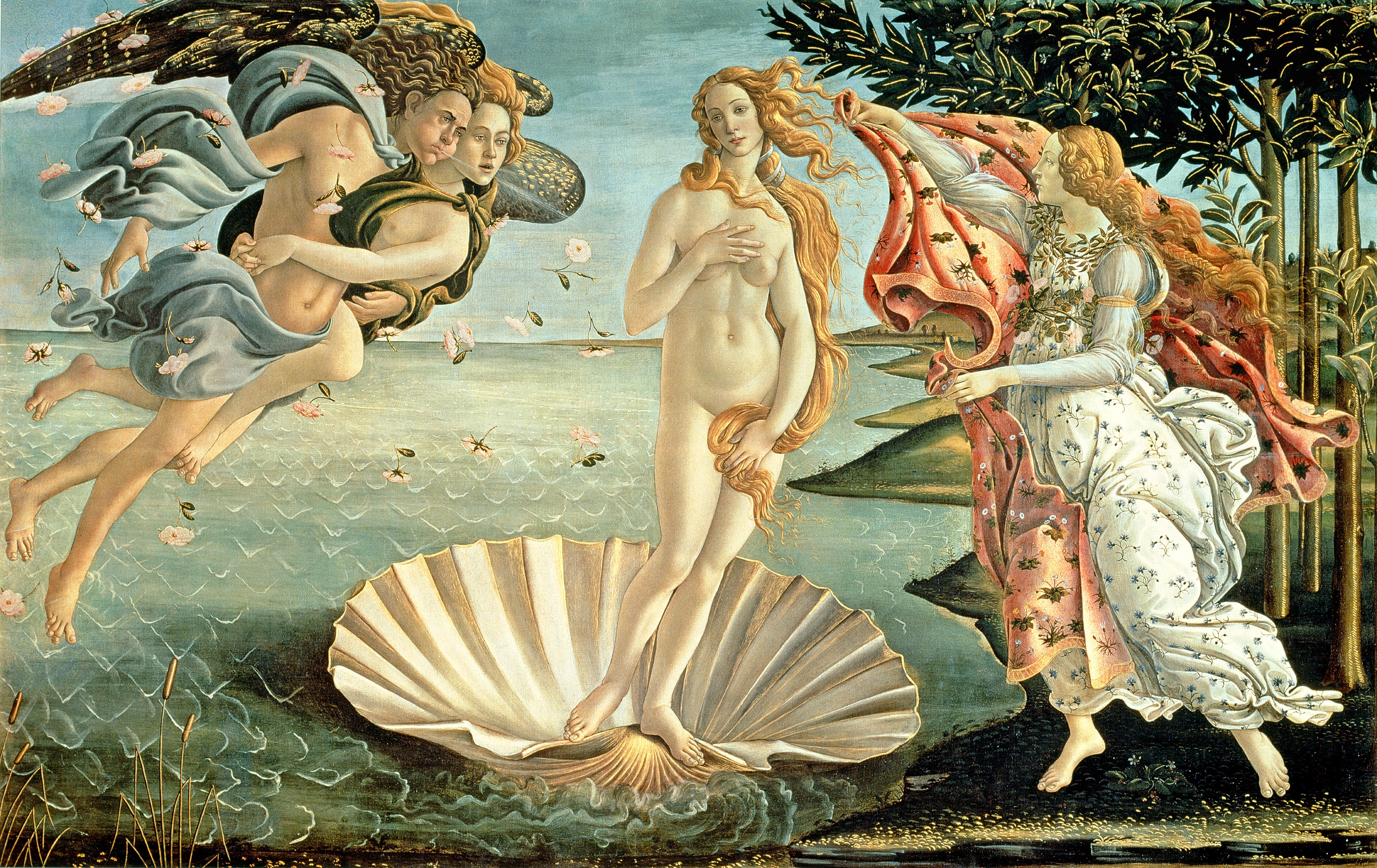 Detail Botticelli La Nascita Di Venere Nomer 2