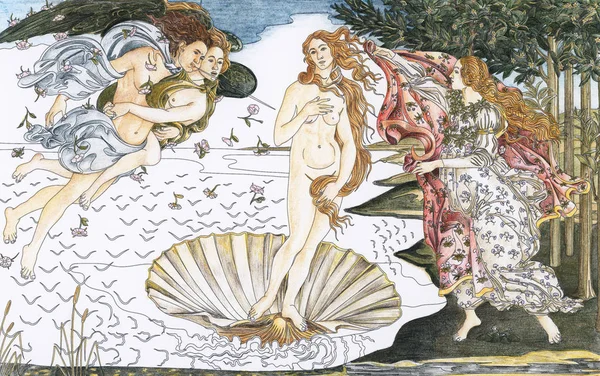Detail Botticelli La Nascita Di Venere Nomer 51