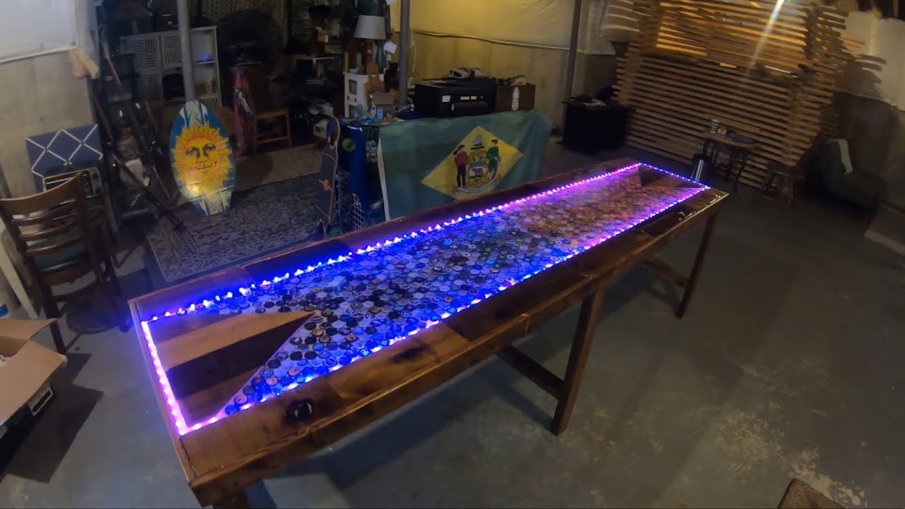 Detail Bottle Cap Beer Pong Table Nomer 10