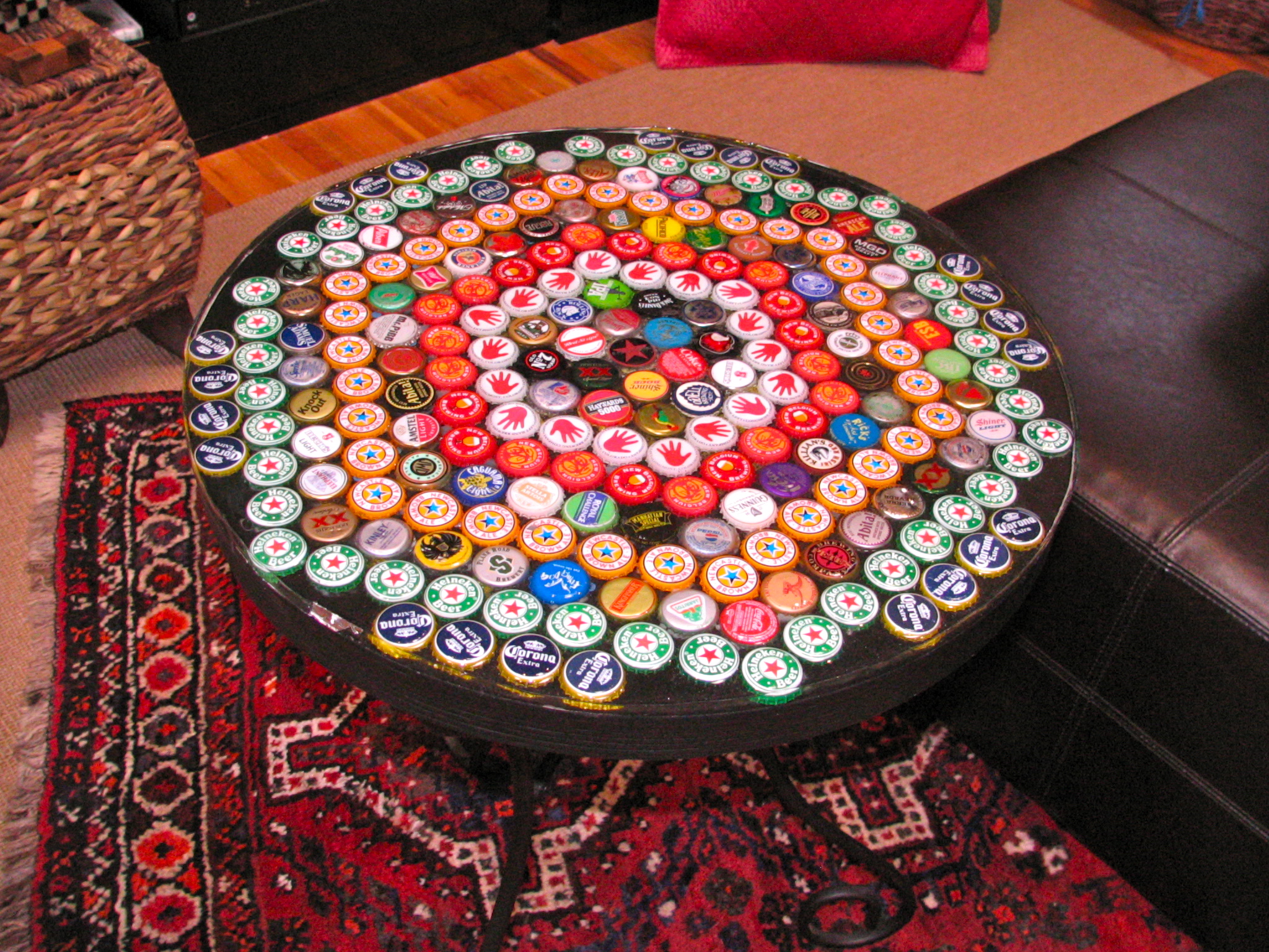 Detail Bottle Cap Beer Pong Table Nomer 14