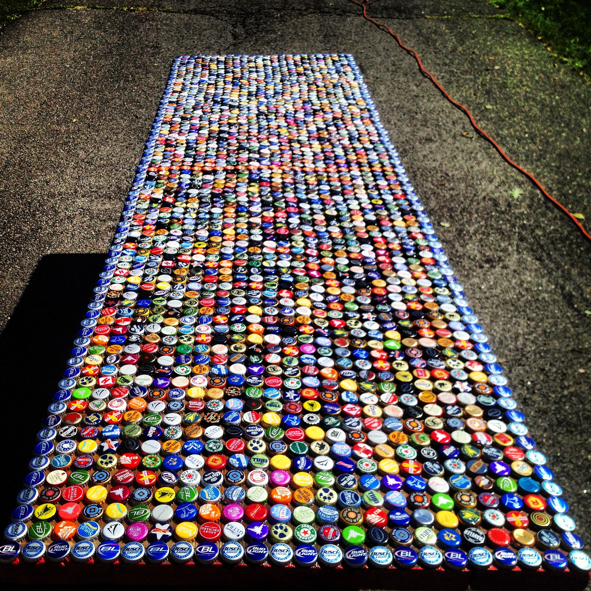 Detail Bottle Cap Beer Pong Table Nomer 5