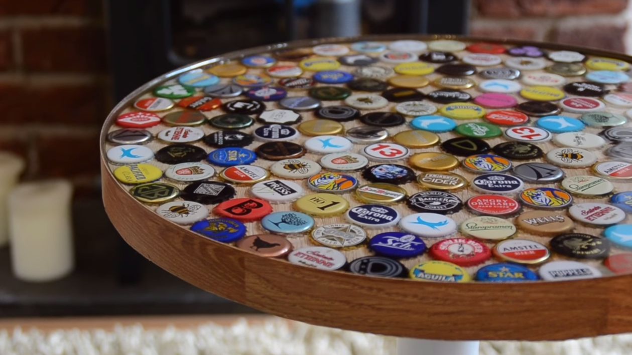 Detail Bottle Cap Beer Pong Table Nomer 44