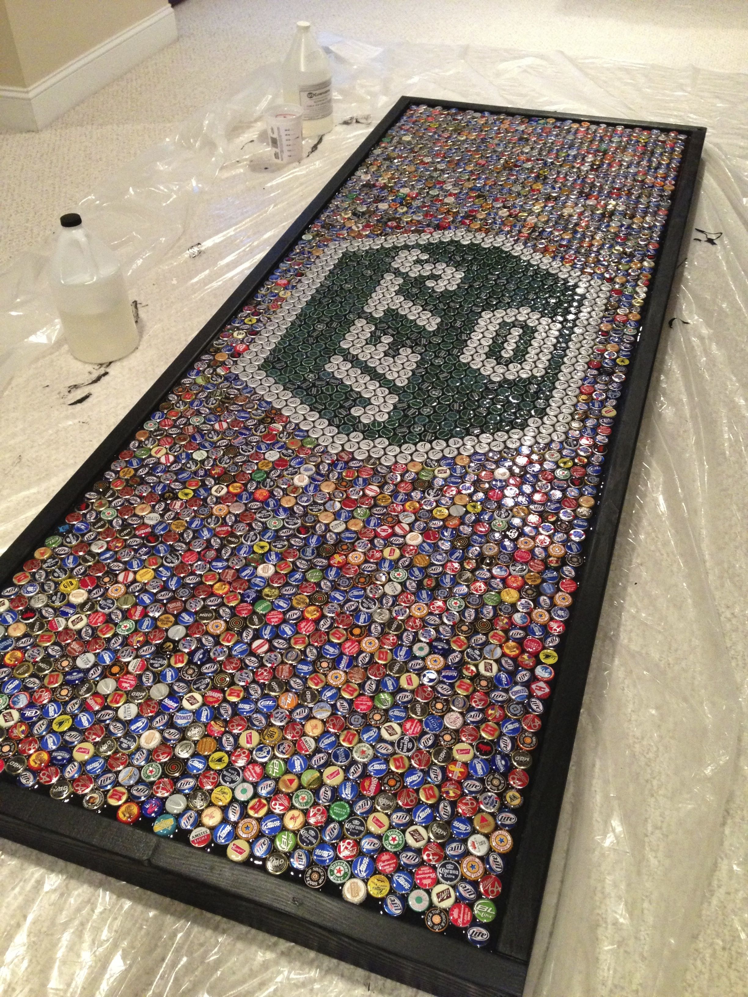 Detail Bottle Cap Beer Pong Table Nomer 8