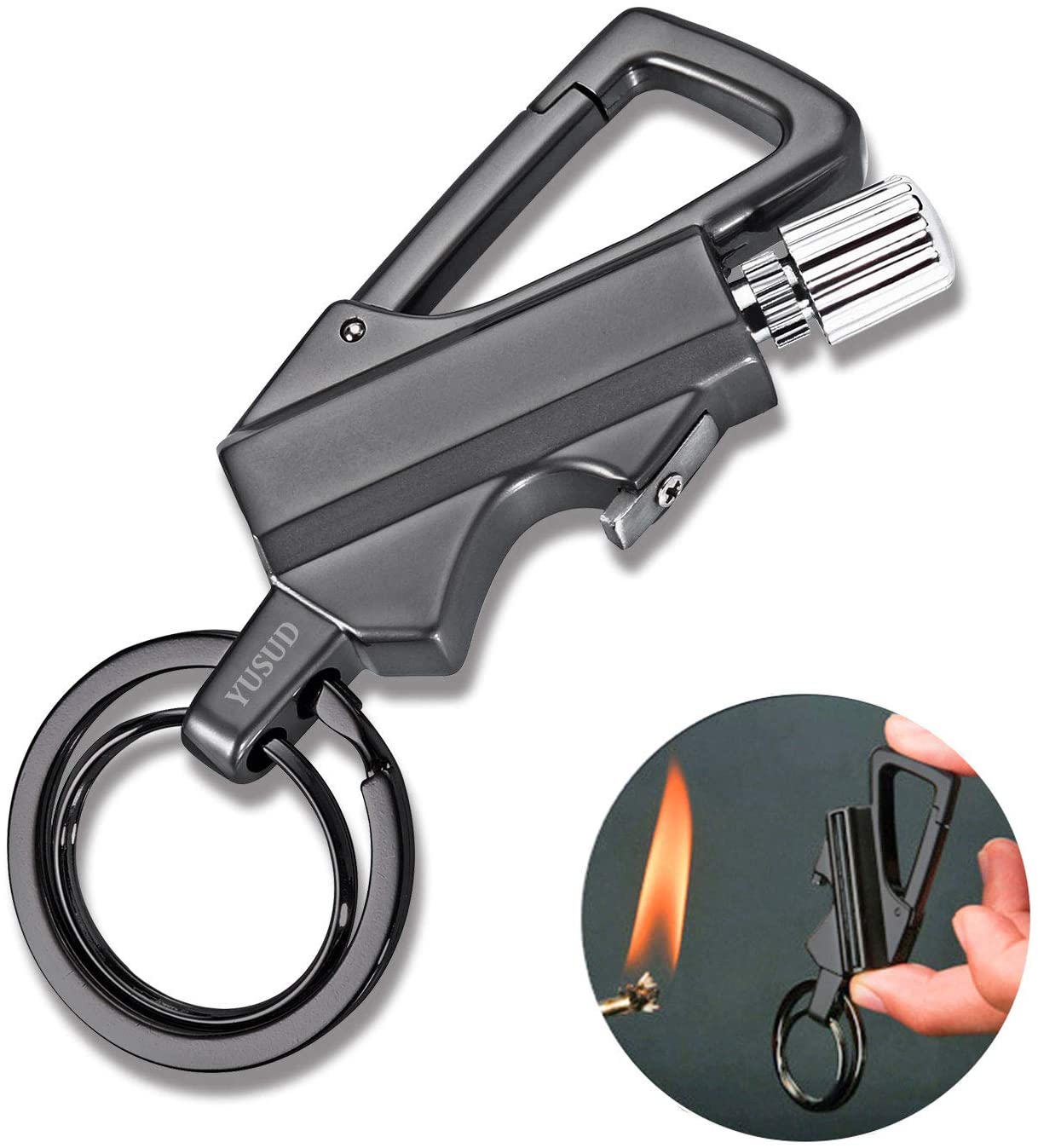 Bottle Opener Lighter Keychain - KibrisPDR