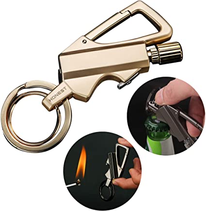 Detail Bottle Opener Lighter Keychain Nomer 2