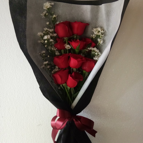 Detail Bouquet Mawar Merah Nomer 43