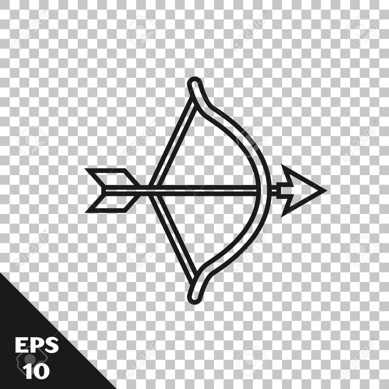 Detail Bow And Arrow Transparent Background Nomer 22