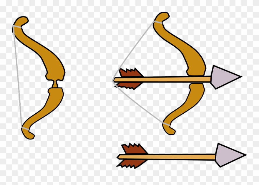 Detail Bow And Arrow Transparent Background Nomer 34