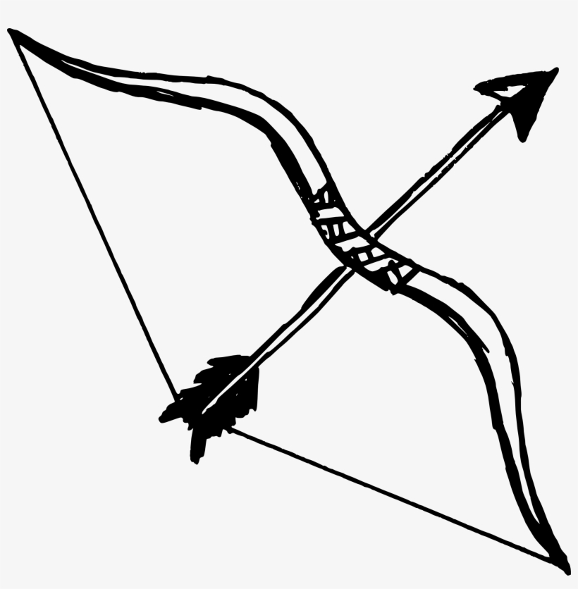 Detail Bow And Arrow Transparent Background Nomer 7