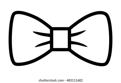 Detail Bow Tie Vector Nomer 18