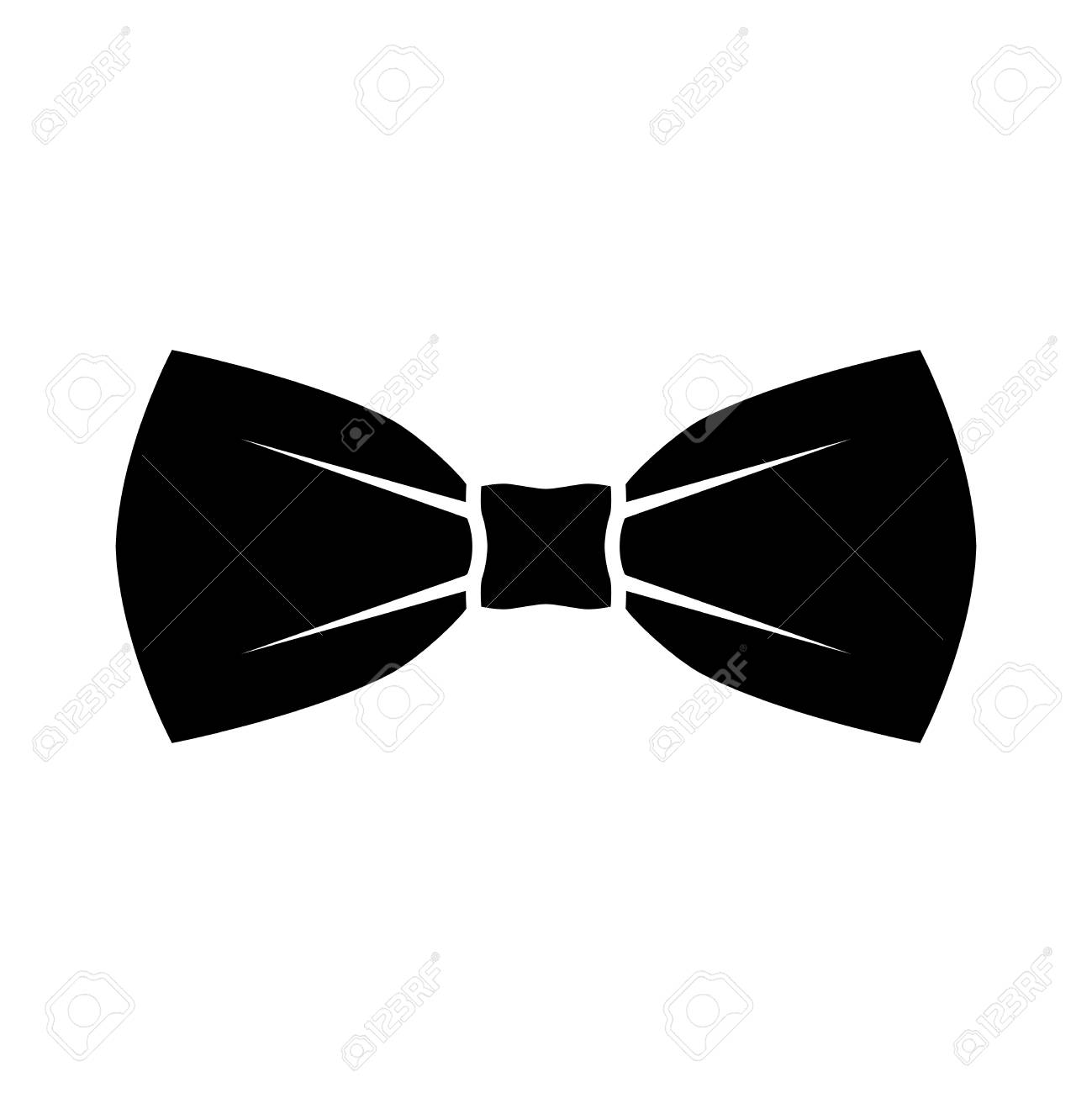 Detail Bow Tie Vector Nomer 24