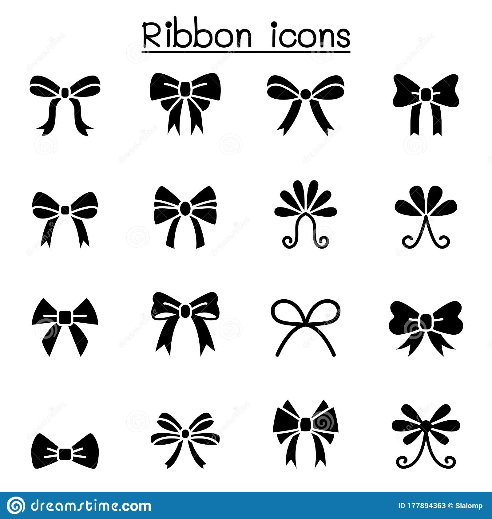 Detail Bow Tie Vector Nomer 41