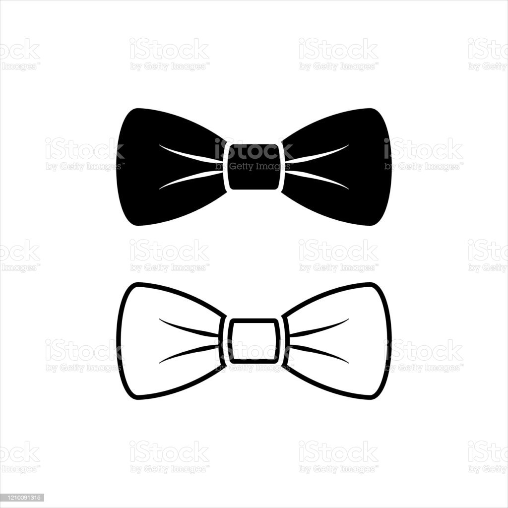 Detail Bow Tie Vector Nomer 50