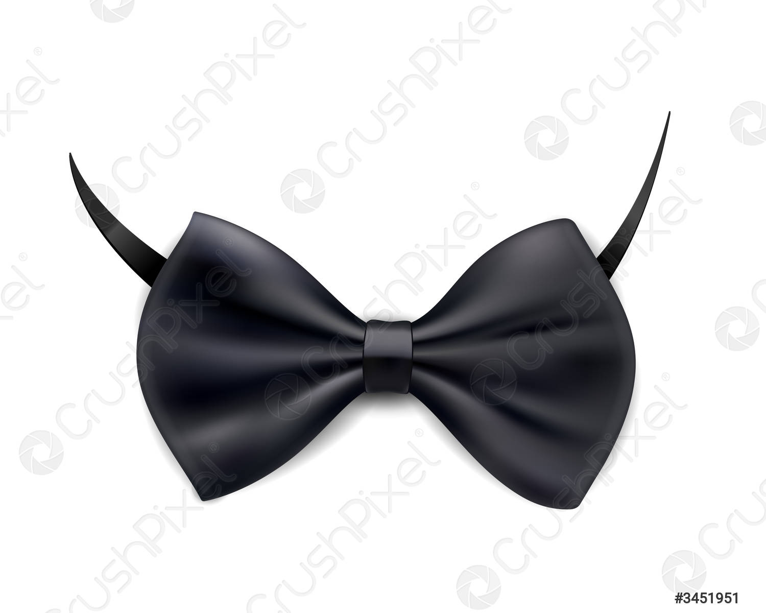 Detail Bow Tie Vector Nomer 52