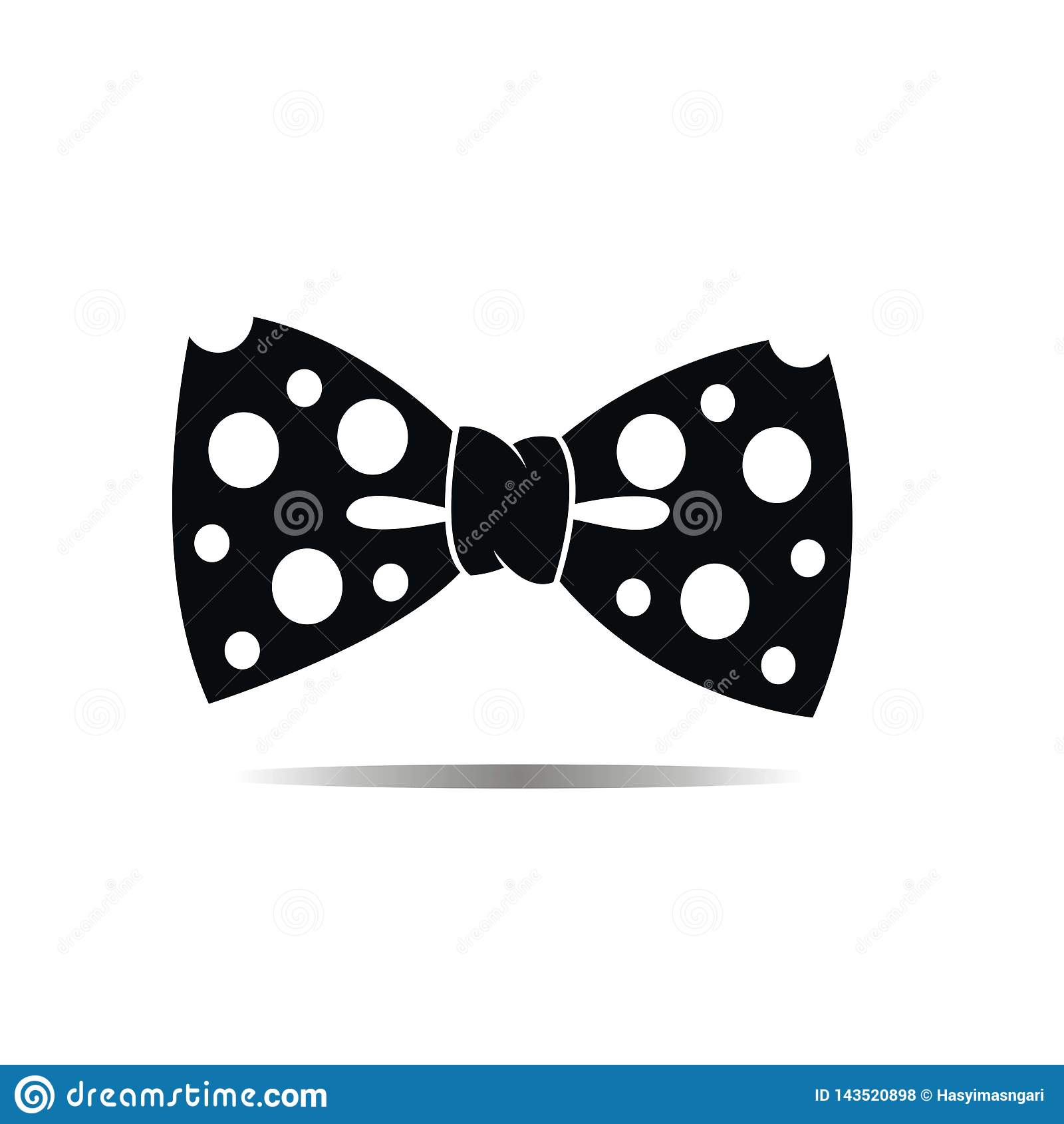 Detail Bow Tie Vector Nomer 53