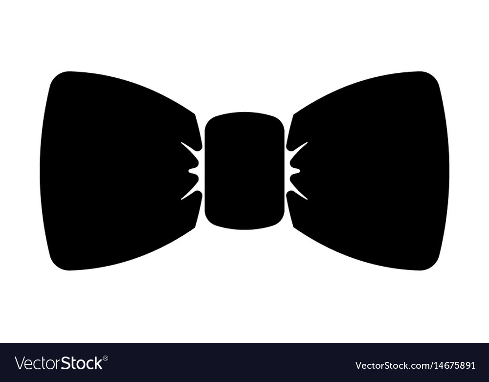 Detail Bow Tie Vector Nomer 10