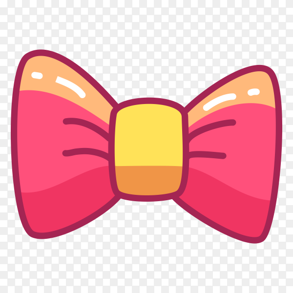 Detail Bow Vector Png Nomer 3