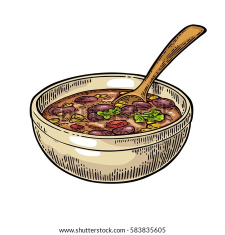 Detail Bowl Of Chili Clipart Free Nomer 18