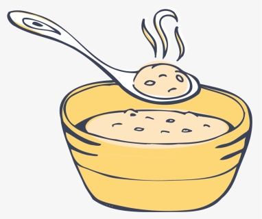 Detail Bowl Of Oatmeal Clipart Nomer 12