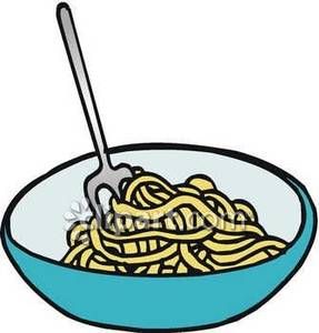 Bowl Of Pasta Clipart - KibrisPDR