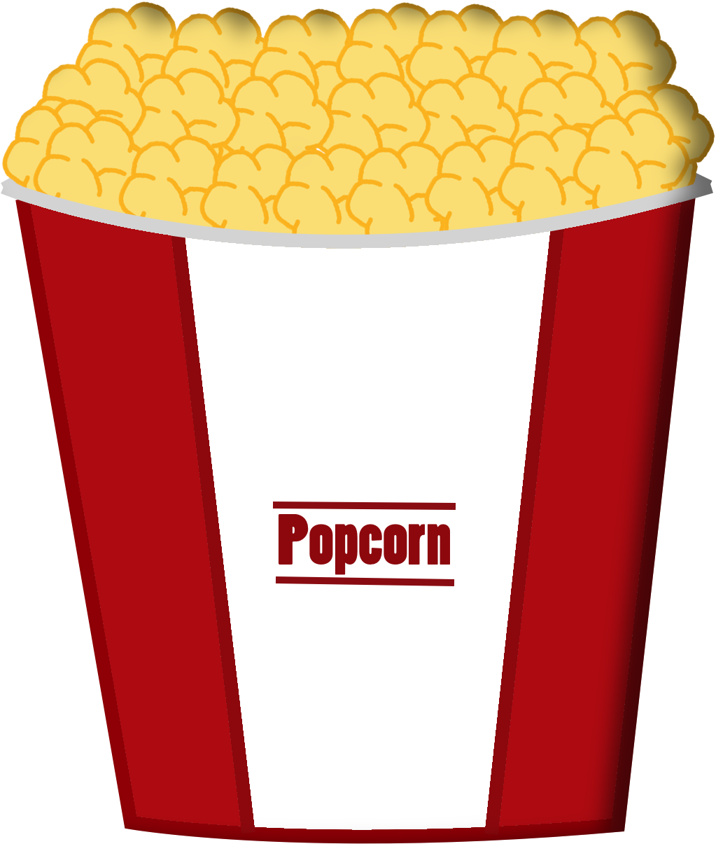 Detail Bowl Of Popcorn Png Nomer 49