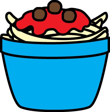 Detail Bowl Of Spaghetti Clipart Nomer 10