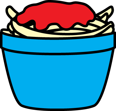 Detail Bowl Of Spaghetti Clipart Nomer 3