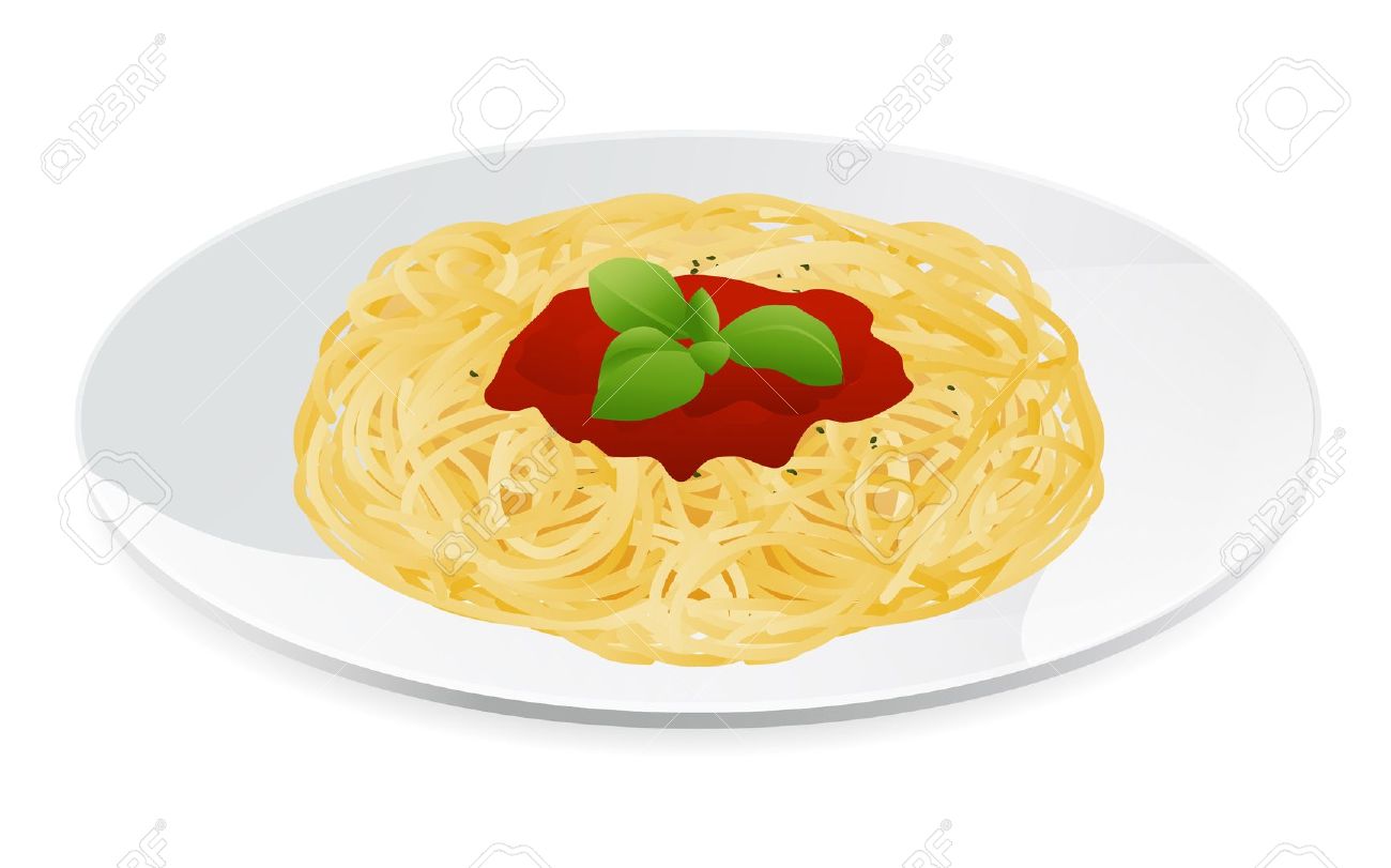 Detail Bowl Of Spaghetti Clipart Nomer 46