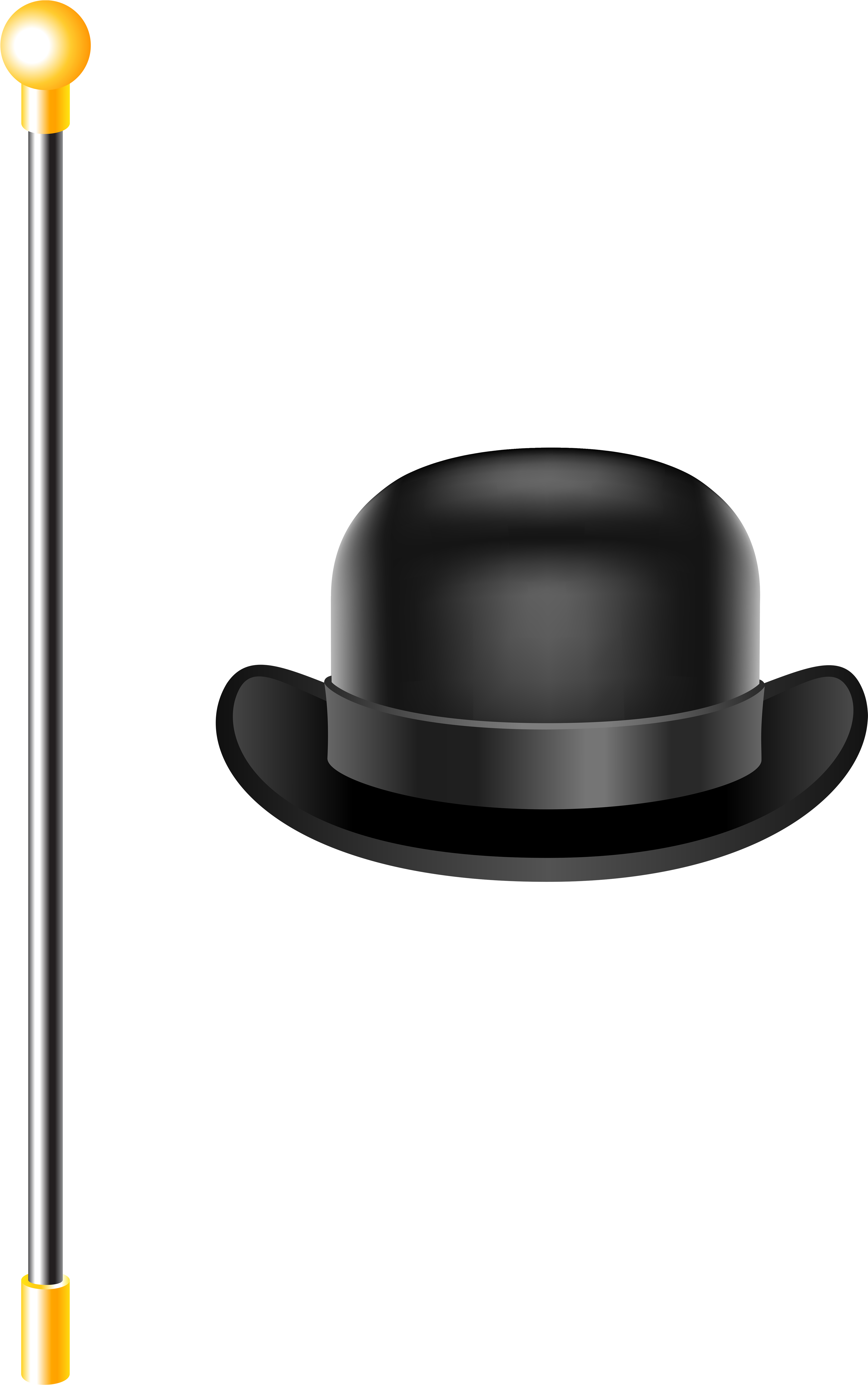 Detail Bowler Hat Transparent Nomer 43