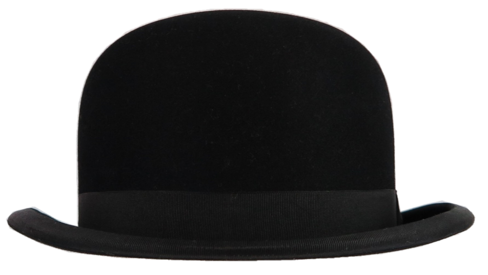 Detail Bowler Hat Transparent Nomer 7