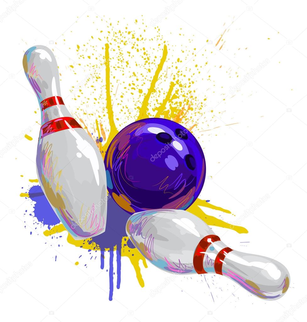 Detail Bowling Background Images Free Nomer 17