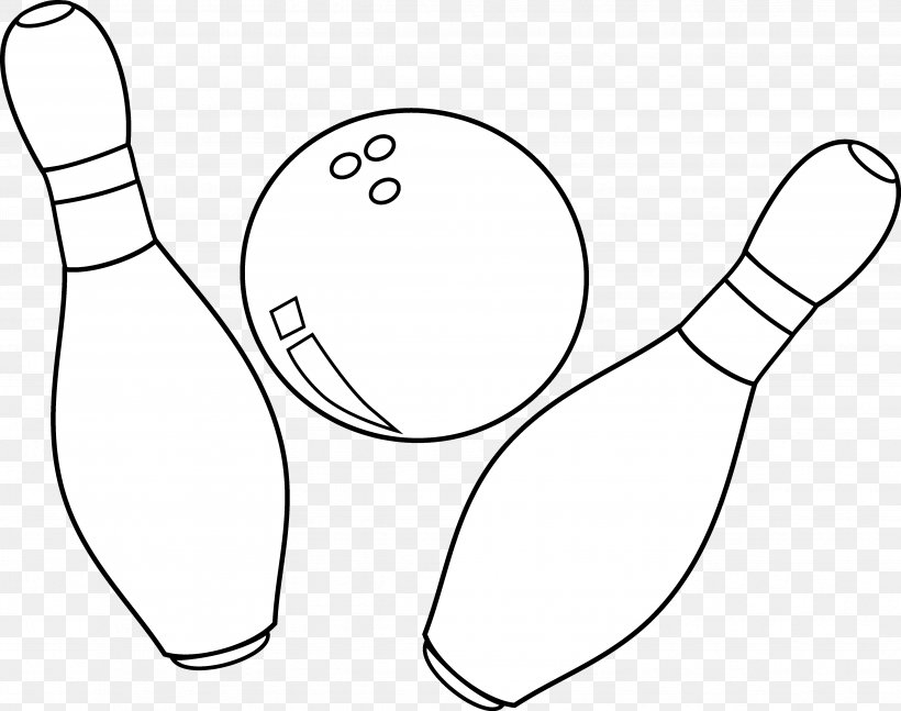 Detail Bowling Ball And Pin Clipart Nomer 37