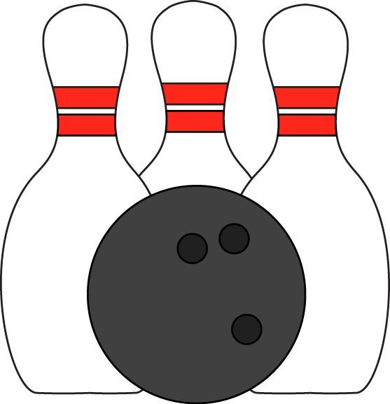 Detail Bowling Ball And Pin Clipart Nomer 47