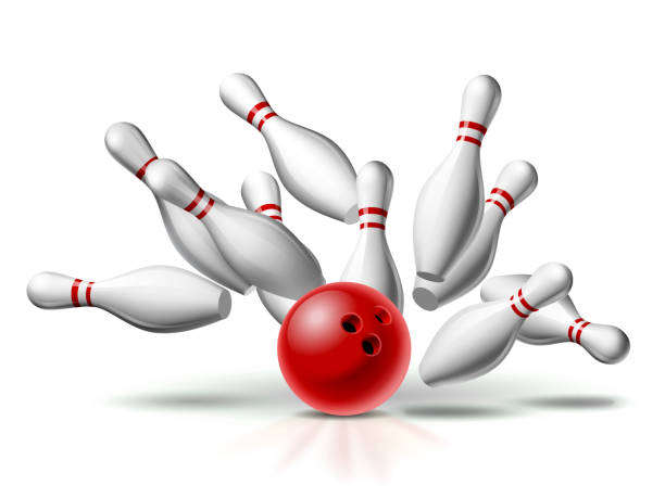 Detail Bowling Ball And Pins Picture Nomer 10