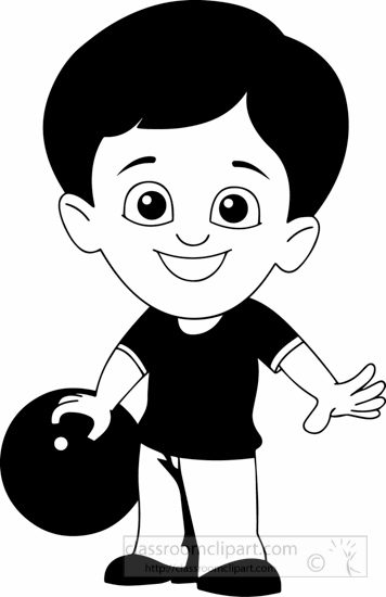 Detail Bowling Ball Clipart Black And White Nomer 34