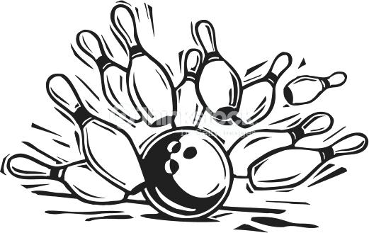 Detail Bowling Ball Clipart Black And White Nomer 41