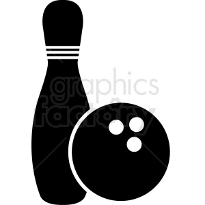 Detail Bowling Ball Clipart Black And White Nomer 48